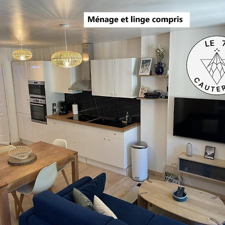 T3 Moderne Et Cosy Avec Linge Et Menage Compris Cauterets Exterior foto
