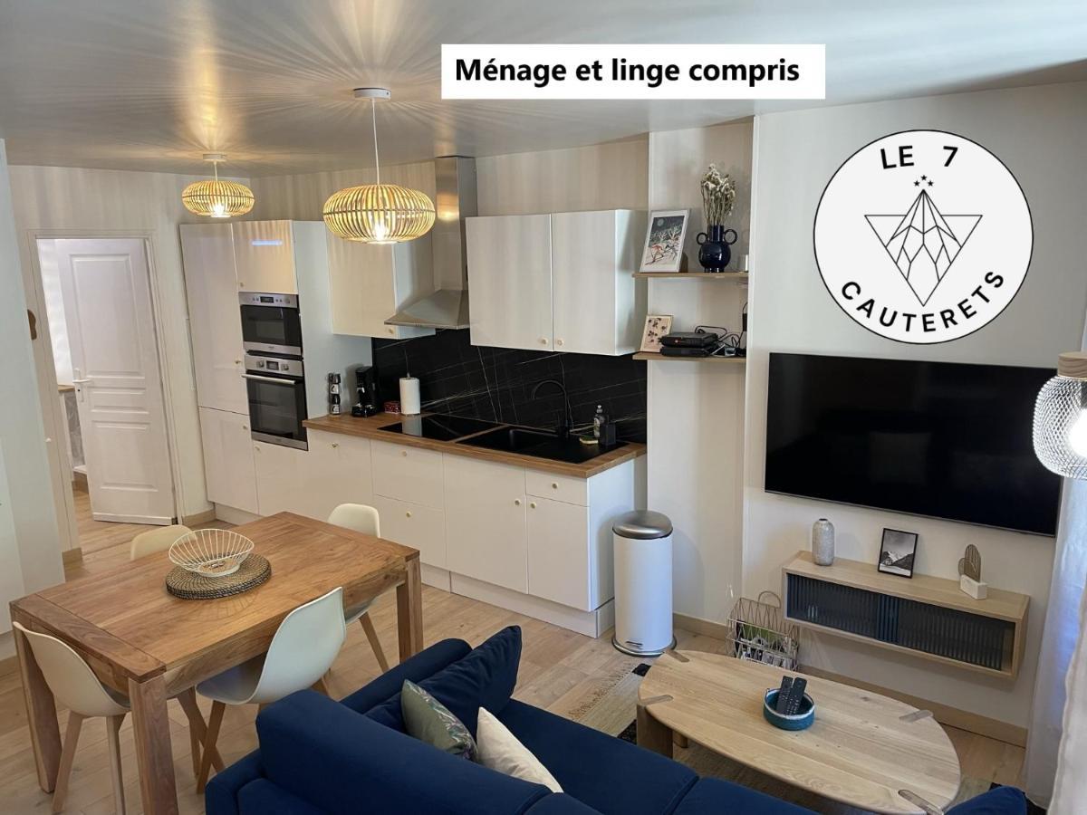 T3 Moderne Et Cosy Avec Linge Et Menage Compris Cauterets Exterior foto